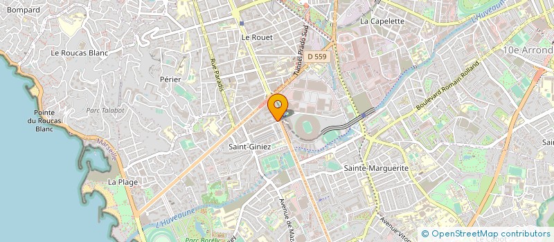 localisation de l'entreprise ASS CHAUFFAGE FIOUL à MARSEILLE