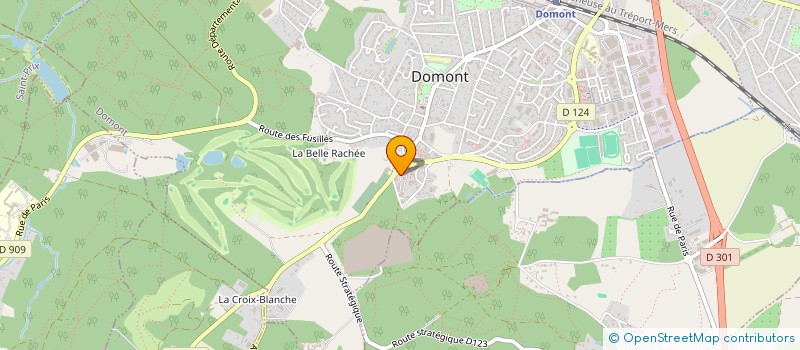 localisation de l'entreprise ASS CHAUFFEURS TAXIS ILE-DE-FRANCE NORD à DOMONT