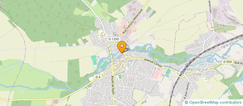 localisation de l'entreprise ASS CHAUVINEAU VILLIER à IS-SUR-TILLE