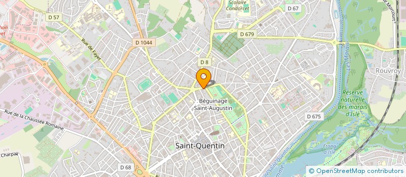 localisation de l'entreprise ASS CHBRE SYNDIC NATIO COMMER REPAR AUTO à SAINT-QUENTIN