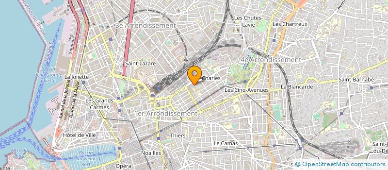 localisation de l'entreprise ASS CHEMINS DE DIALOGUE à MARSEILLE
