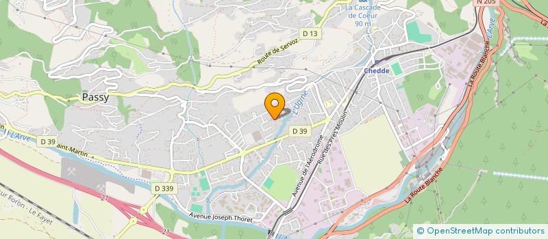 localisation de l'entreprise ASS CHEVAL MONTJOIE à PASSY