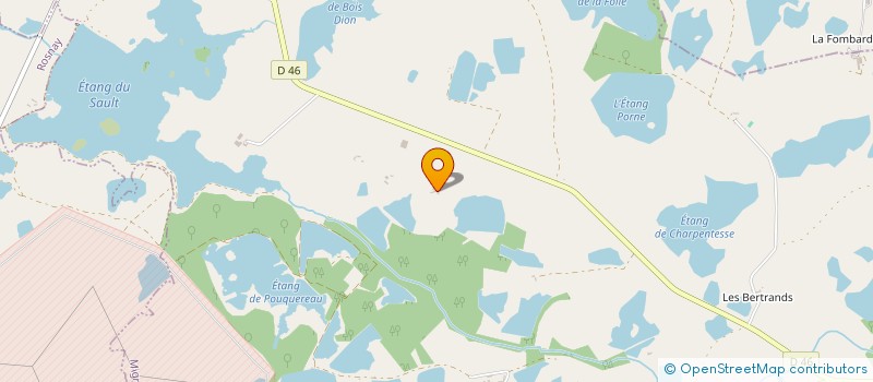 localisation de l'entreprise ASS CHIENS TRAINEAU DE L INDRE EN BERRY à MIGNE