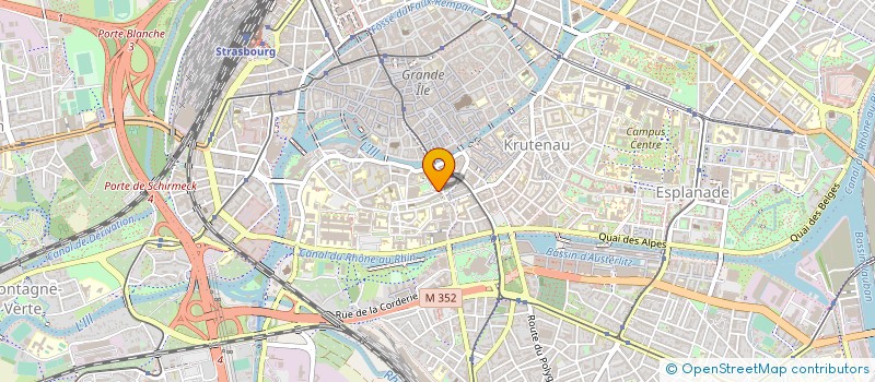 localisation de l'entreprise ASS CHIRURG RECHERC TRANSPL CARDIO VASCU à STRASBOURG