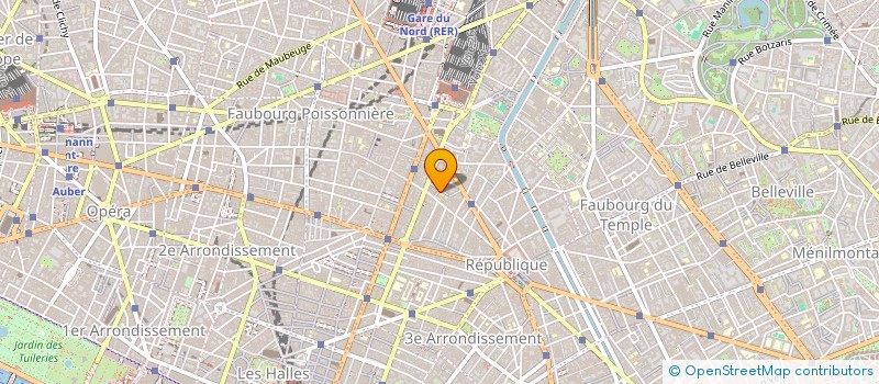 localisation de l'entreprise ASS CHOEUR HECTOR BERLIOZ  PARIS