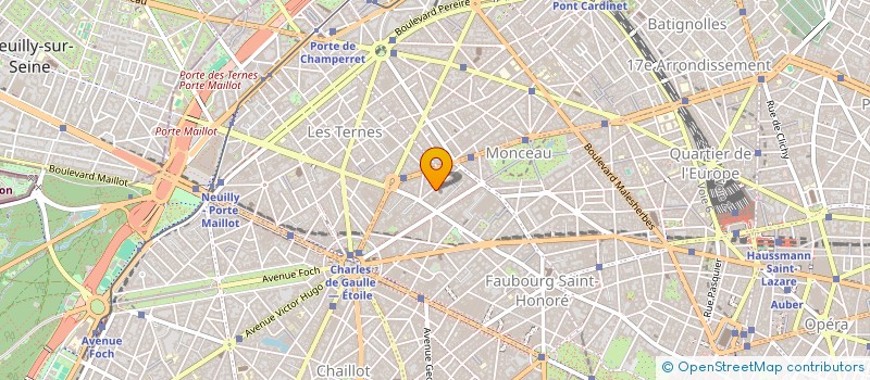 localisation de l'entreprise ASS  CHOEURS ST ALEXANDRE NEWSKY  PARIS