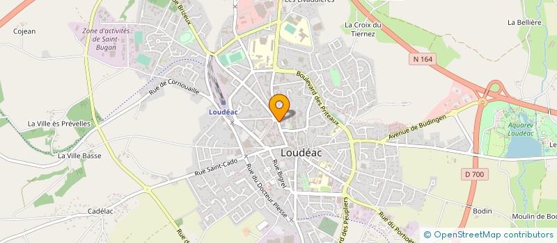localisation de l'entreprise ASS CHOMEURS DE LOUDEAC à LOUDEAC