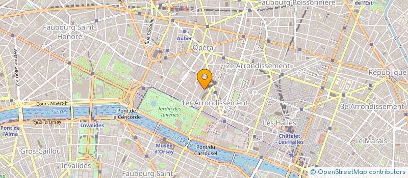 localisation de l'entreprise ASS CHORALE ET ORCHESTRE DE SAINT ROCH à PARIS