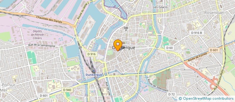 localisation de l'entreprise ASS CHORALE LA JEUNE FRANCE à DUNKERQUE