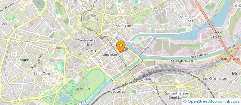 localisation de l'entreprise ASS CHOREGRAPHIQUE DES JEUNES TALENTS à CAEN