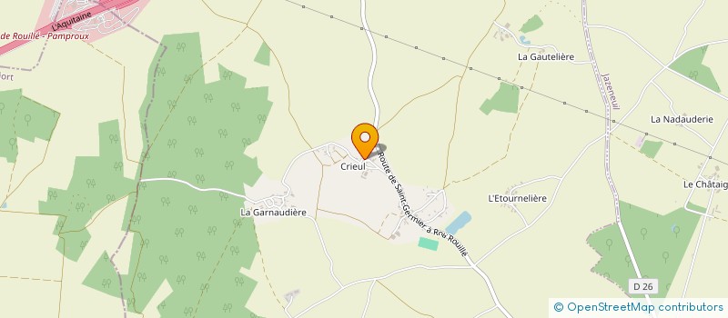 localisation de l'entreprise ASS CHOREGRAPHIQUE RULLICOISE  ROUILLE