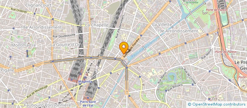 localisation de l'entreprise ASS CHRET COMMUNICA ORAL RADIO à PARIS
