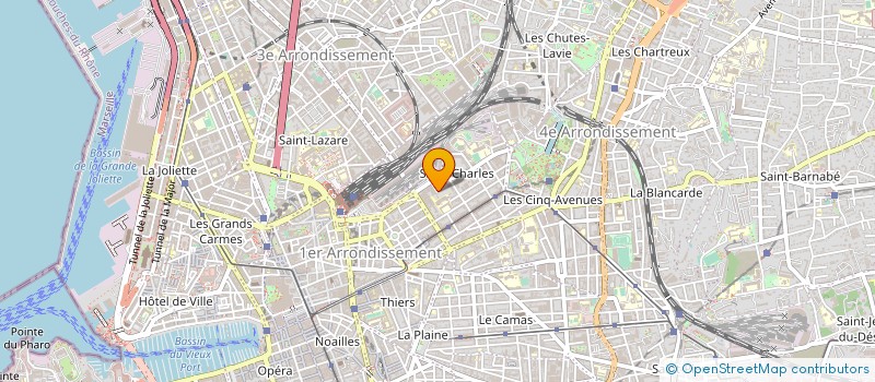 localisation de l'entreprise ASS CHRETIENS MEDIAS MARSEILLE à MARSEILLE