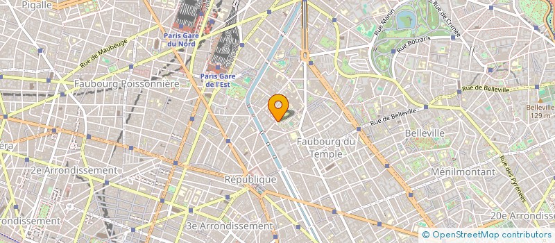 localisation de l'entreprise ASS CHROMOSOMES ONCOGENES LEUCEMIES à PARIS