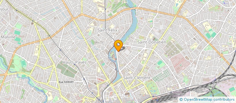 localisation de l'entreprise ASS CHRYSALIDE à NANTES