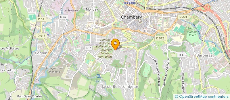 localisation de l'entreprise ASS CHUTE LIBRE SENSATIONS  JACOB-BELLECOMBETTE