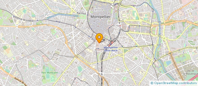 localisation de l'entreprise ASS CICLE à MONTPELLIER