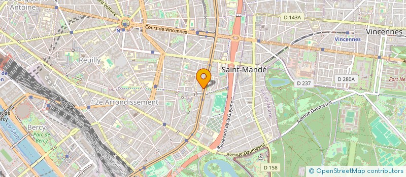 localisation de l'entreprise ASS CIE HIRONDELLE BLANCHE  PARIS