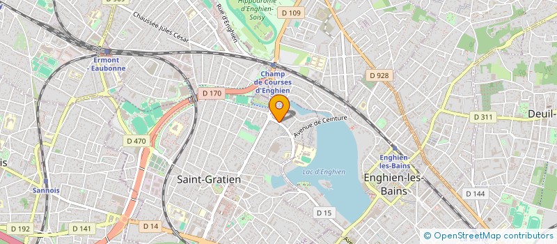 localisation de l'entreprise ASS CIRANDAS  SAINT-GRATIEN