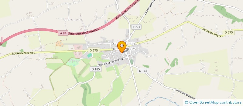 localisation de l'entreprise ASS CIRCONSCRIPTION ADMR DU BOCAGE  SOULEUVRE EN BOCAGE