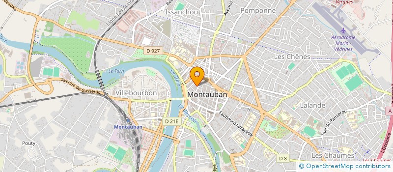 localisation de l'entreprise ASS CITOYENS MAROCAINS TARN ET GARONNE  MONTAUBAN