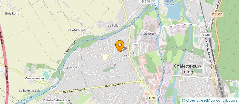 localisation de l'entreprise ASS CITOYENS ORIGINAIRES TURQUIE AGGLO MONTARGOISE à CHALETTE-SUR-LOING