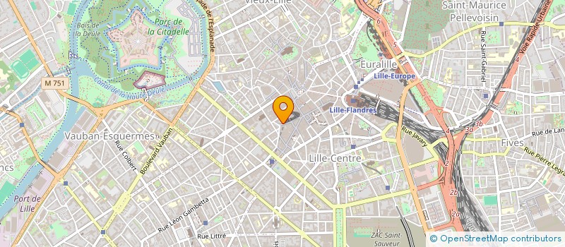 localisation de l'entreprise ASS CLAIR LOISIRS à LILLE
