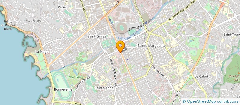 localisation de l'entreprise ASS CLAIRIERES HOMES D ENFANTS à MARSEILLE