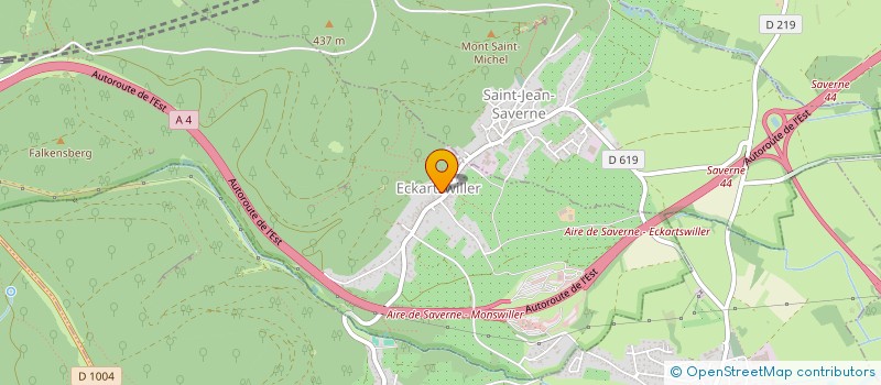 localisation de l'entreprise ASS CLAPOTIS à SAVERNE