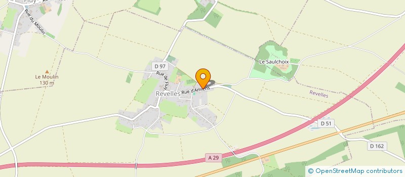 localisation de l'entreprise ASS CLES  REVELLES