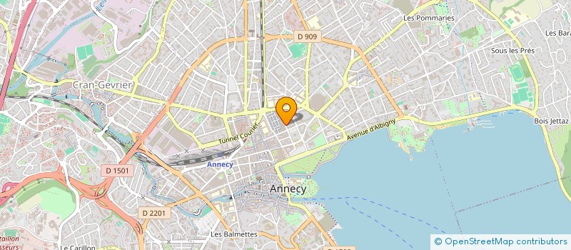 localisation de l'entreprise ASS CLO FE NI à ANNECY