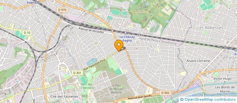 localisation de l'entreprise ASS CLUB CANIN DE NEUILLY SUR MARNE à NEUILLY-SUR-MARNE