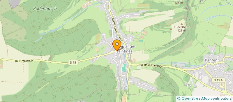 localisation de l'entreprise ASS CLUB D'EPARGNE CAFE DES SPORTS  VOLMERANGE-LES-MINES