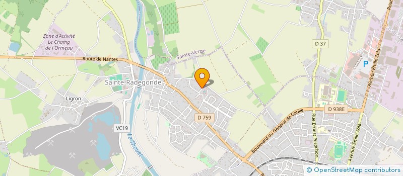 localisation de l'entreprise ASS CLUB DE L'AMITIE à PLAINE-ET-VALLEES