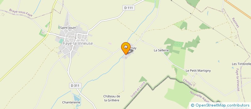 localisation de l'entreprise ASS  CLUB DE REFLEXION UTOPIA NOW  CHAMPIGNY-SUR-VEUDE