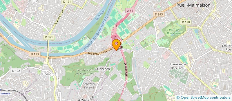 localisation de l'entreprise ASS CLUB DES INGEN DE LA RUE DE MESSIRE à RUEIL-MALMAISON