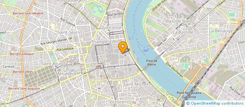 localisation de l'entreprise ASS CLUB DES LOISIRS DE L ESPRIT DU VX à BORDEAUX