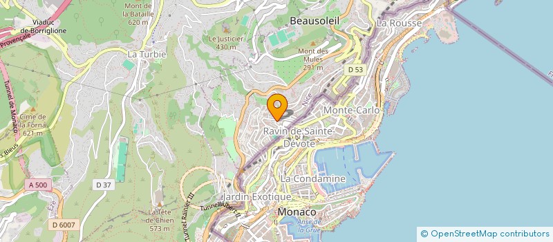 localisation de l'entreprise ASS  CLUB MODELISTE DE BEAUSOLEIL  BEAUSOLEIL