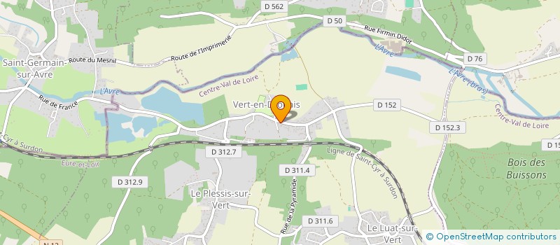 localisation de l'entreprise ASS CLUB MULTISPORTS VERT EN DROUAIS à VERT-EN-DROUAIS