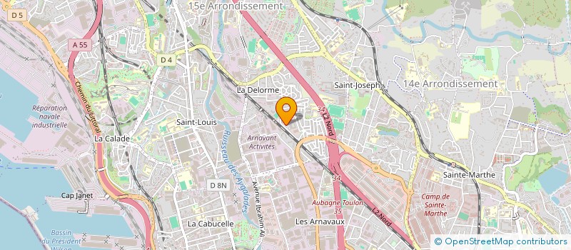 localisation de l'entreprise ASS COBRA 13 à MARSEILLE