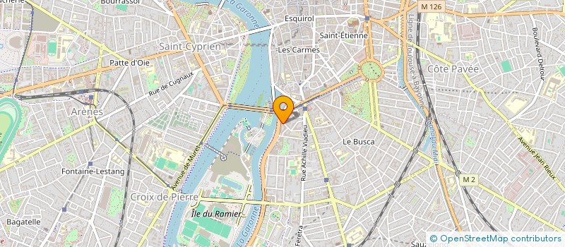 localisation de l'entreprise ASS COHABIT'AGE à TOULOUSE