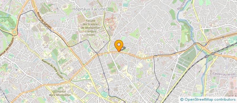 localisation de l'entreprise ASS COLL FRANC ENSEI UNIVE MEDEC PHYS RE à MONTPELLIER