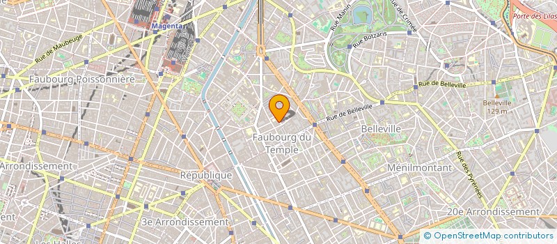 localisation de l'entreprise ASS COLLECTIF DES CHIENS ET DES CHIENNES  PARIS