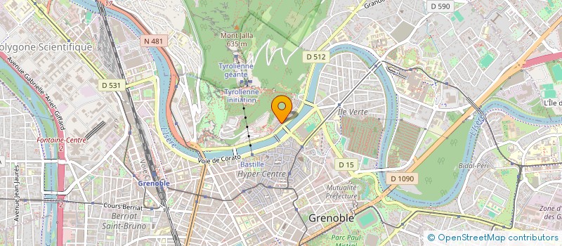 localisation de l'entreprise ASS COLLECTIVITE ITALIENNE à GRENOBLE