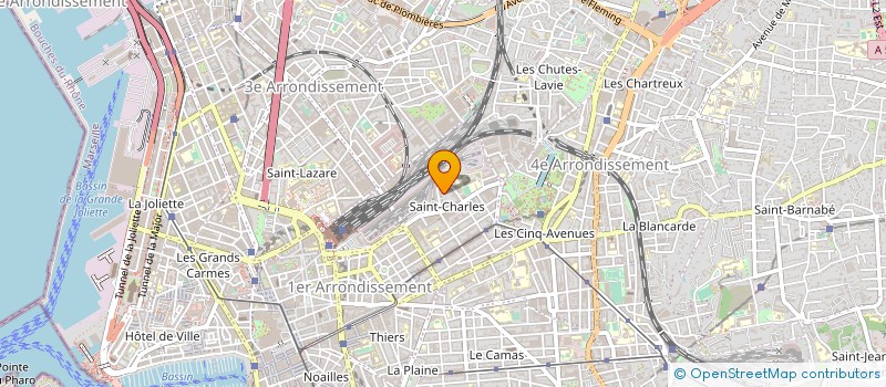 localisation de l'entreprise ASS COLLEGE CEINTURES NOIRES BDR à MARSEILLE
