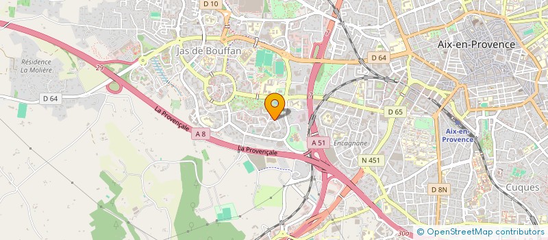localisation de l'entreprise ASS COLLEGE DE GYNECOLOGIE MEDICALE à AIX-EN-PROVENCE