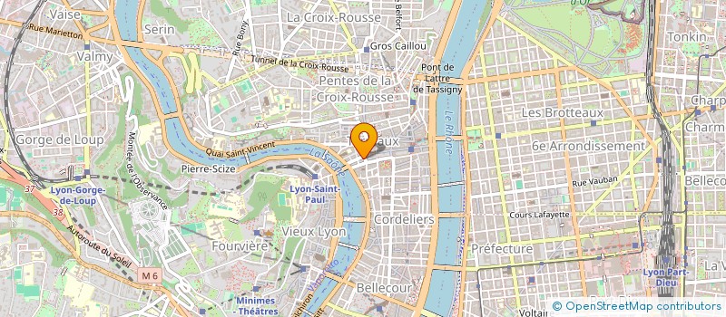 localisation de l'entreprise ASS  COLLEGE NAT D OCCLUSODONTOLOGIE RHO à LYON