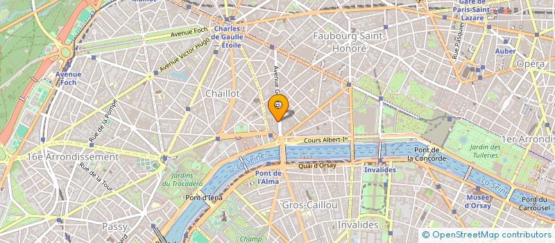 localisation de l'entreprise ASS  COM OEUVRES SLES ASS CHAMBRES AGRIC  PARIS