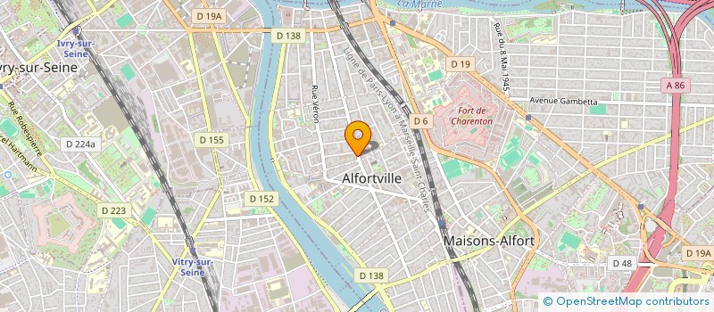 localisation de l'entreprise ASS  COMBATTANTS PRISONNIER GUERRE à ALFORTVILLE