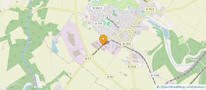 localisation de l'entreprise ASS COMBATTANTS PRISONNIERS à AUNEAU-BLEURY-SAINT-SYMPHORIEN